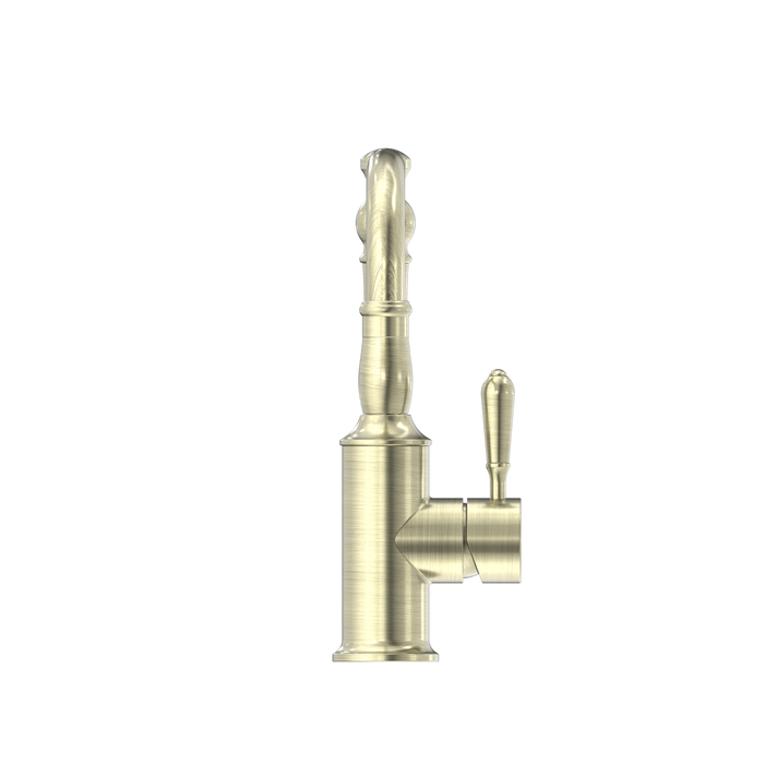 York Basin Mixer Hook Spout - Designer Bathware