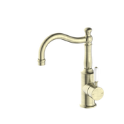 York Basin Mixers Hook Spout - Designer Bathware