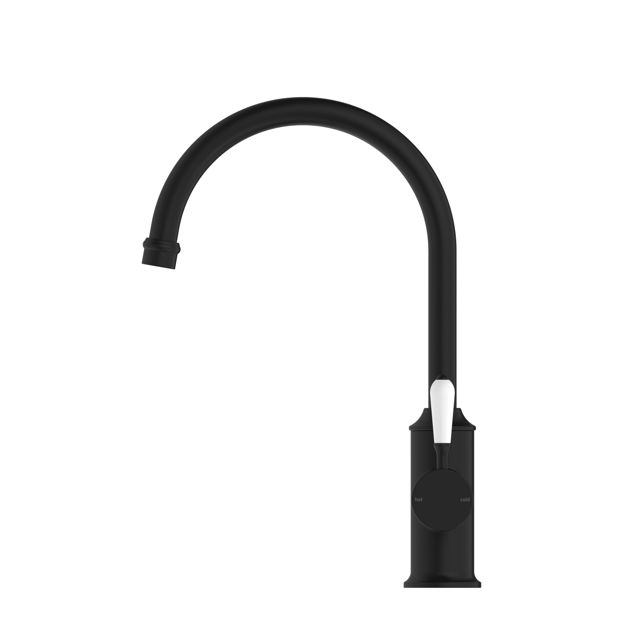 York Kitchen Mixer Gooseneck Spout - Designer Bathware