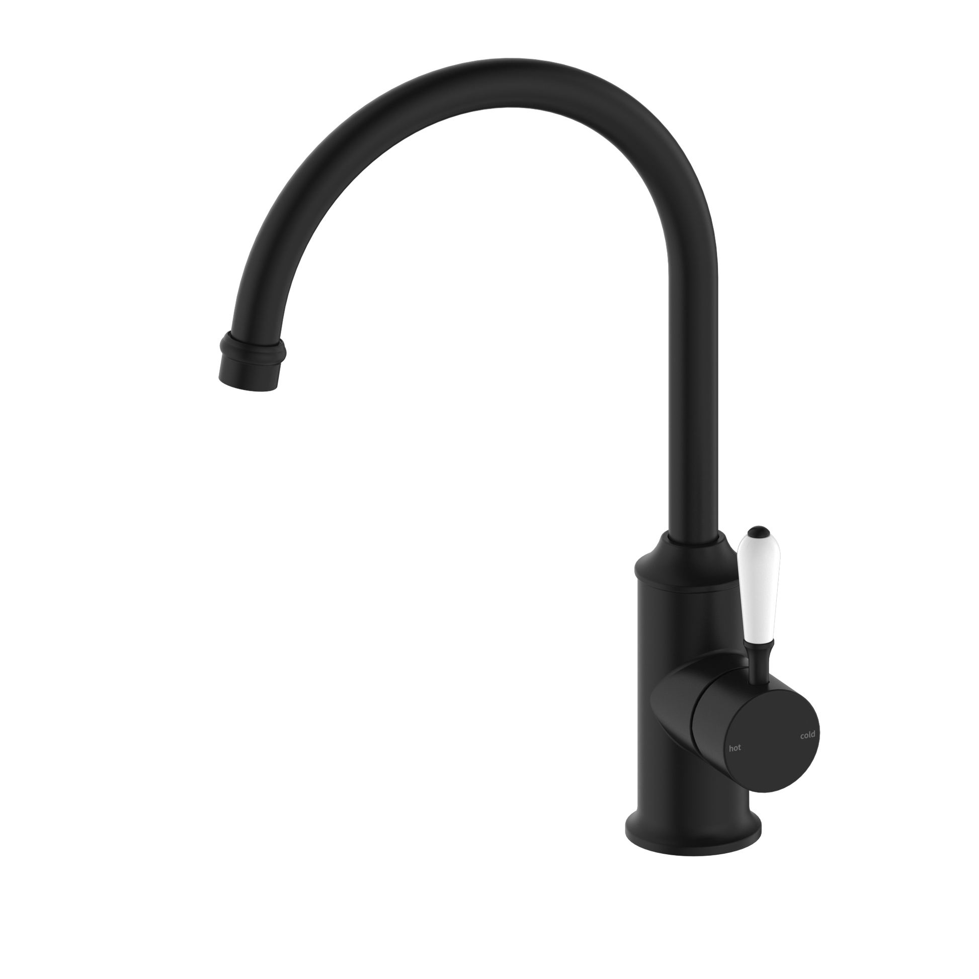 York Kitchen Mixer Gooseneck Spout - Designer Bathware