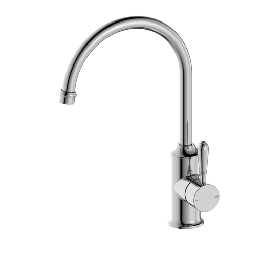 York Kitchen Mixer Gooseneck Spout - Designer Bathware