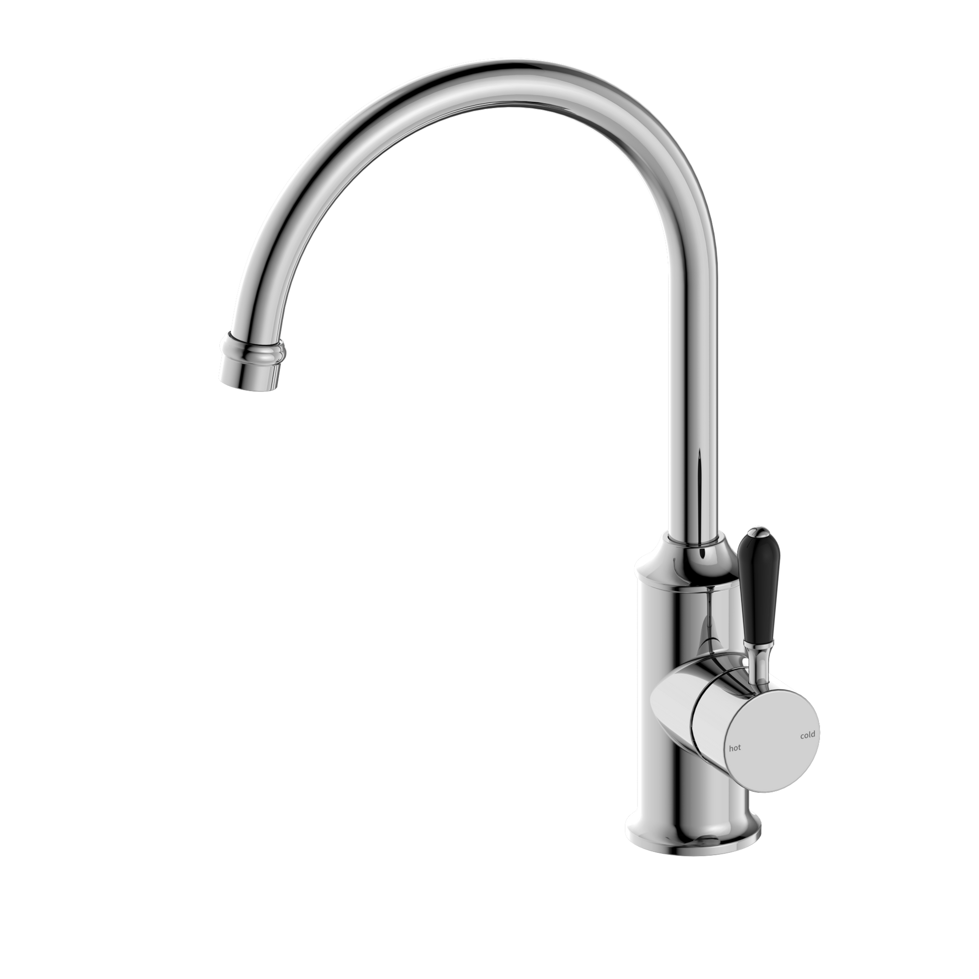 York Kitchen Mixer Gooseneck Spout - Designer Bathware
