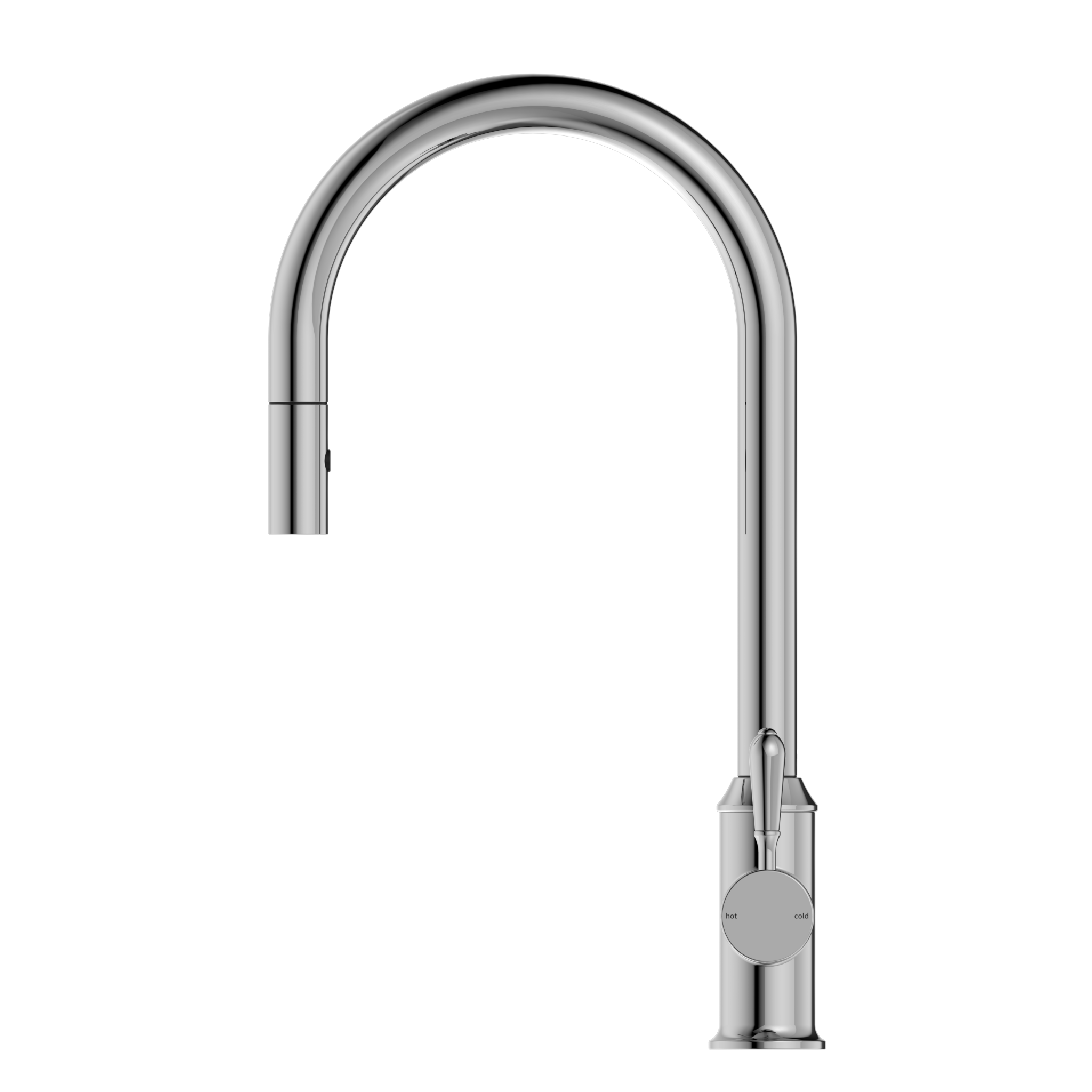 York Pull Out Sink Mixer with Veggie Spray Function - Designer Bathware