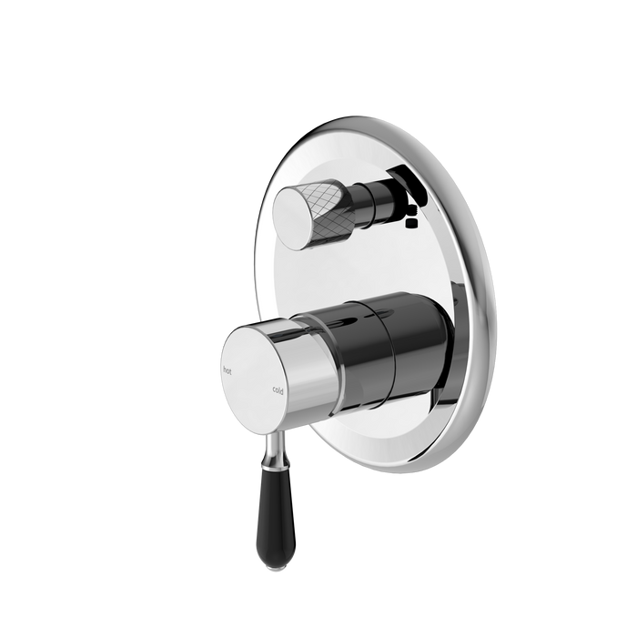 YORK SHOWER MIXER WITH DIVERTOR - Designer Bathware