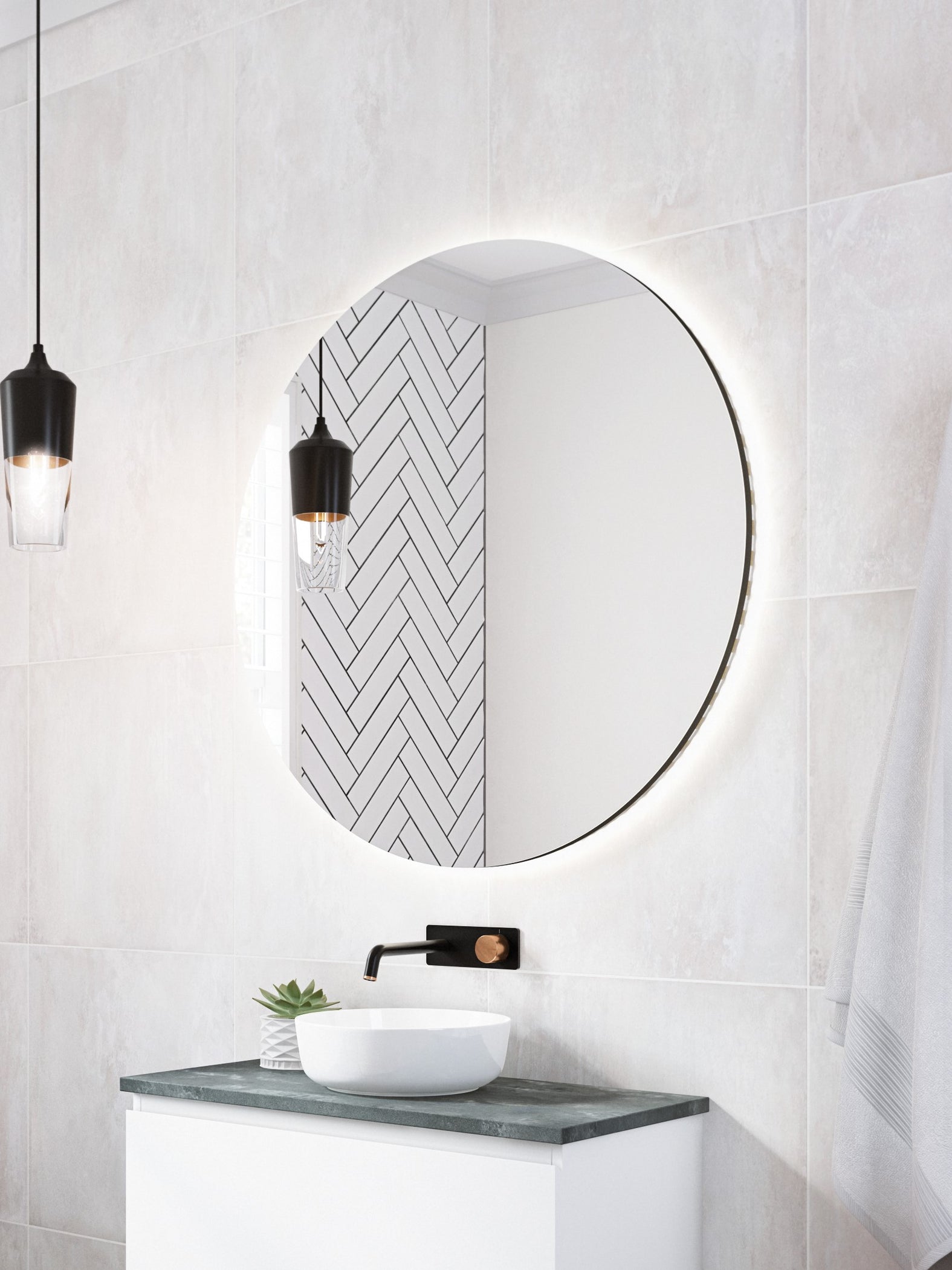 Timberline Oxford Mirror — Designer Bathware