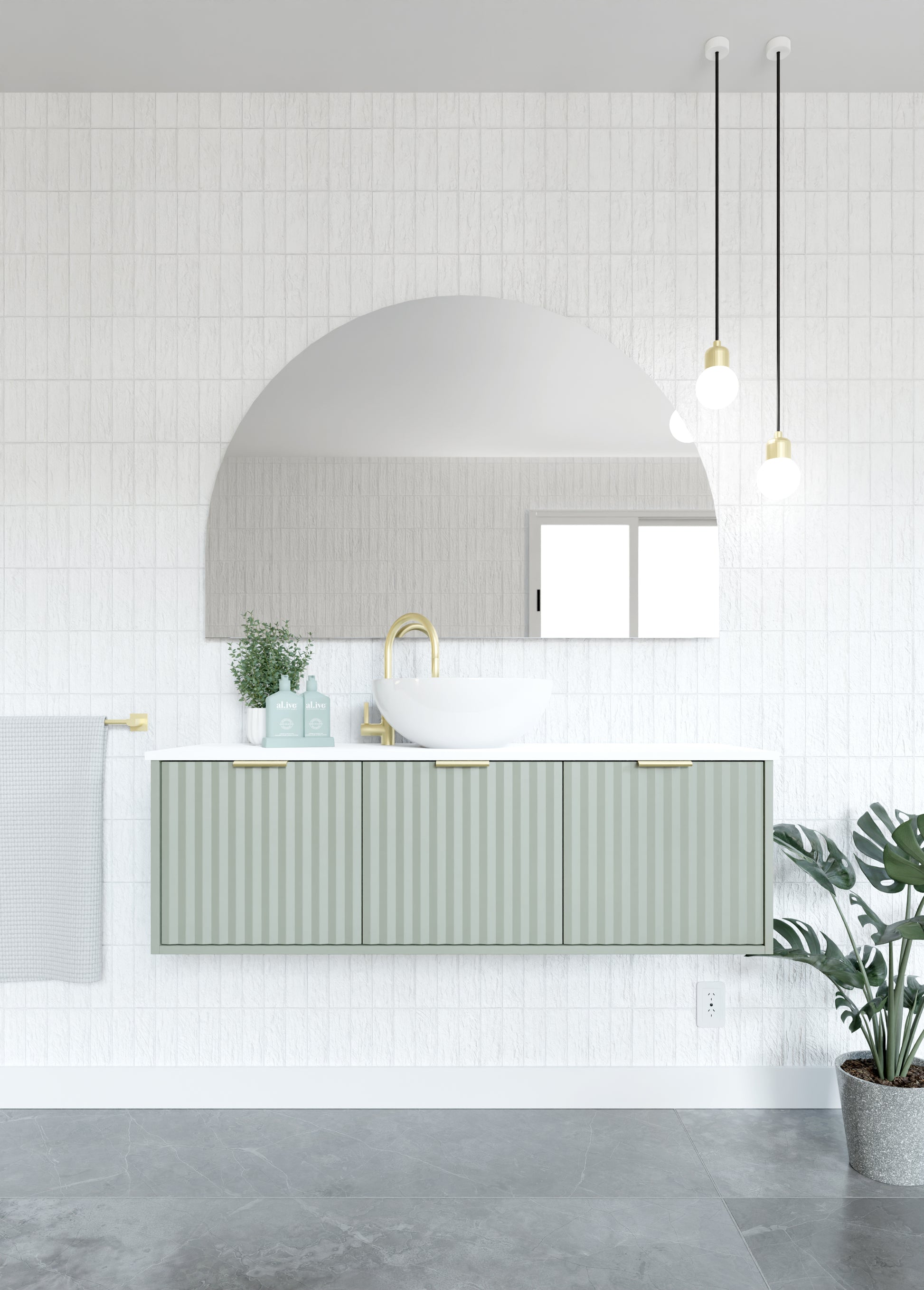 Peak Vanity Unit - Designer Bathware