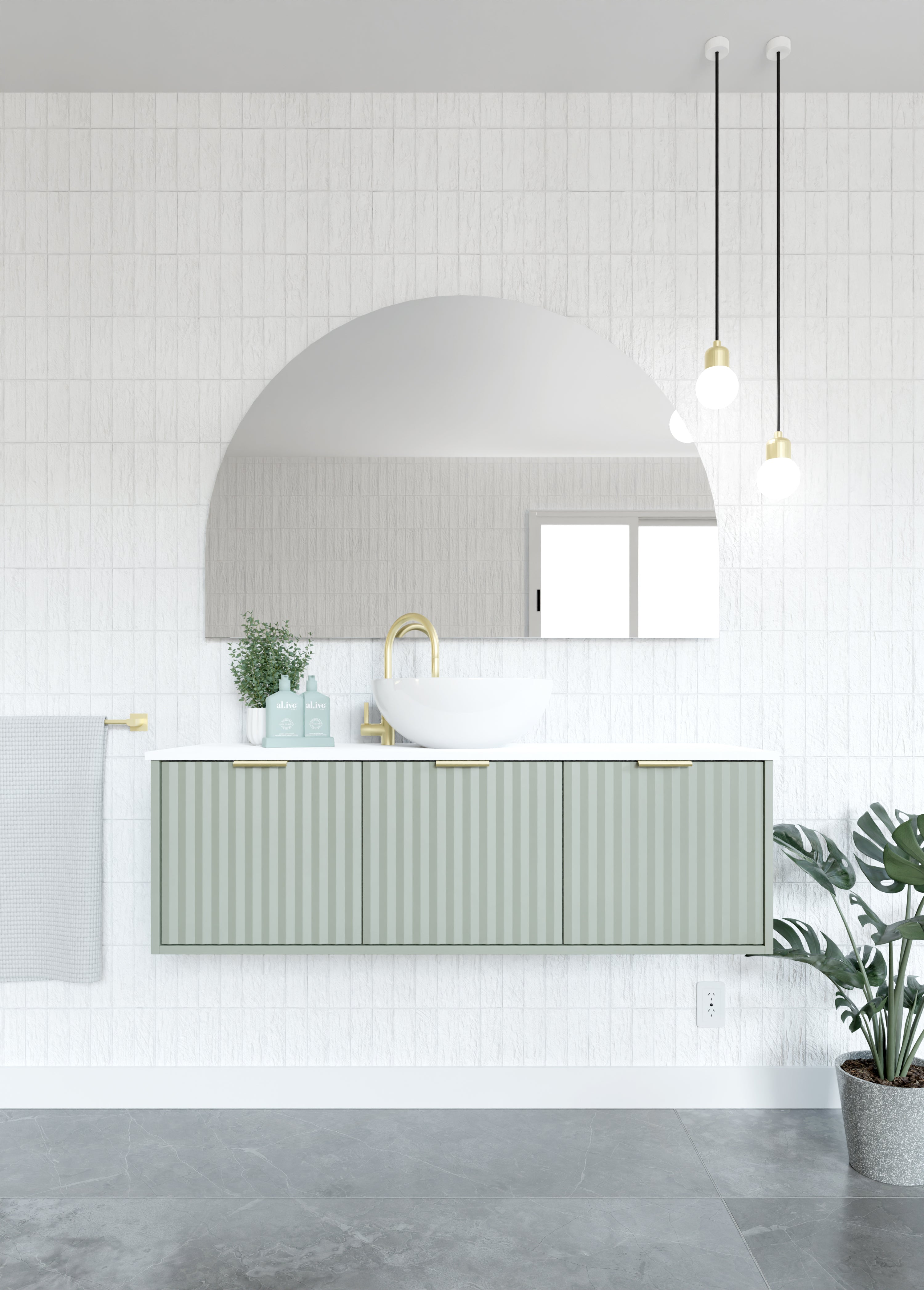 Peak Vanity Unit - Designer Bathware