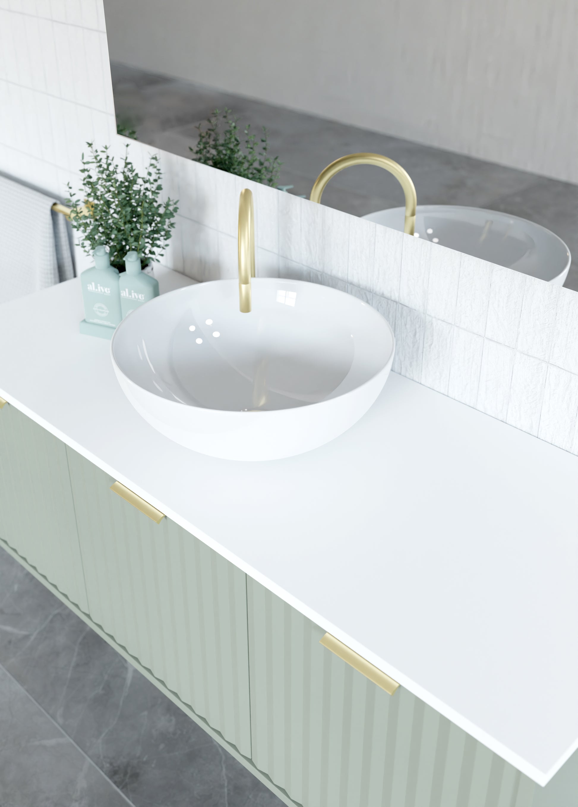 Peak Vanity Unit - Designer Bathware