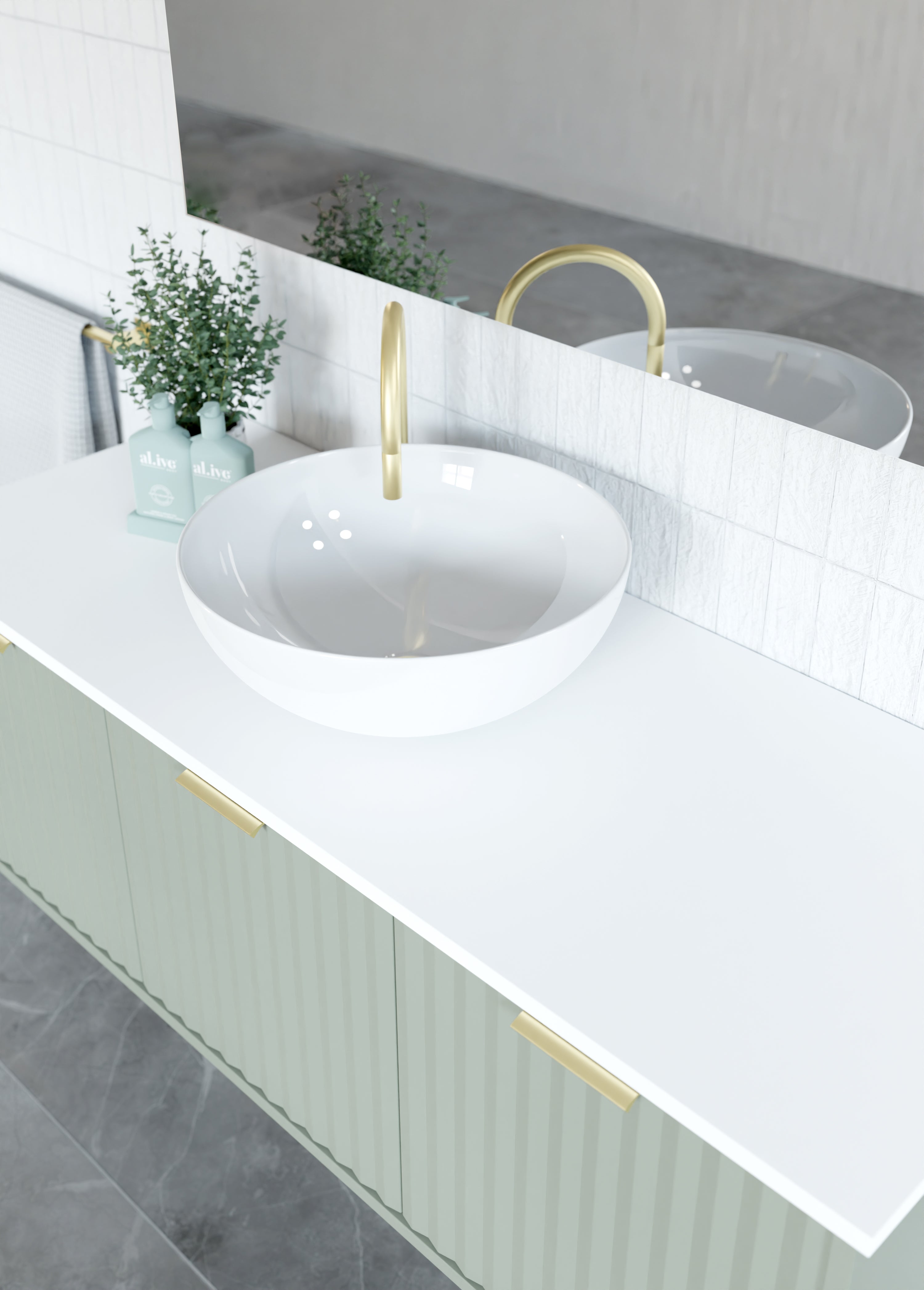 Peak Vanity Unit - Designer Bathware