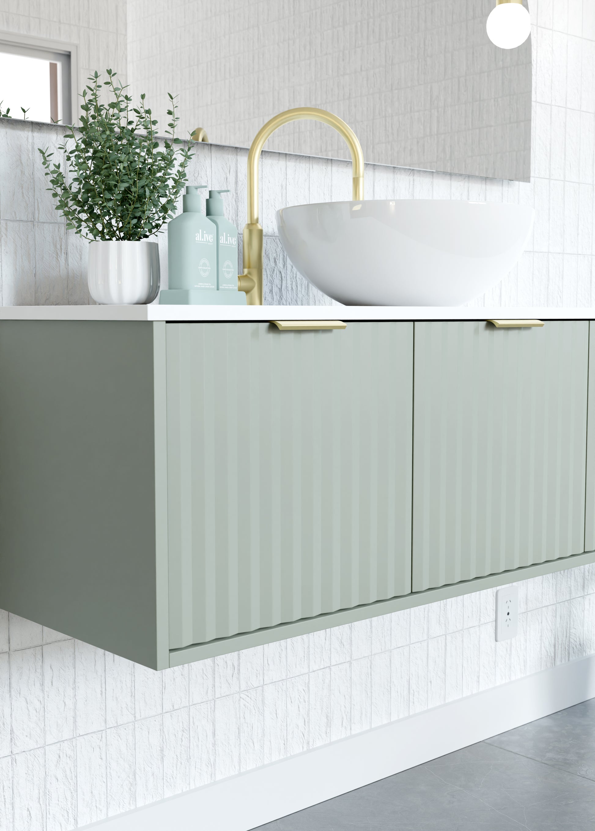 Peak Vanity Unit - Designer Bathware