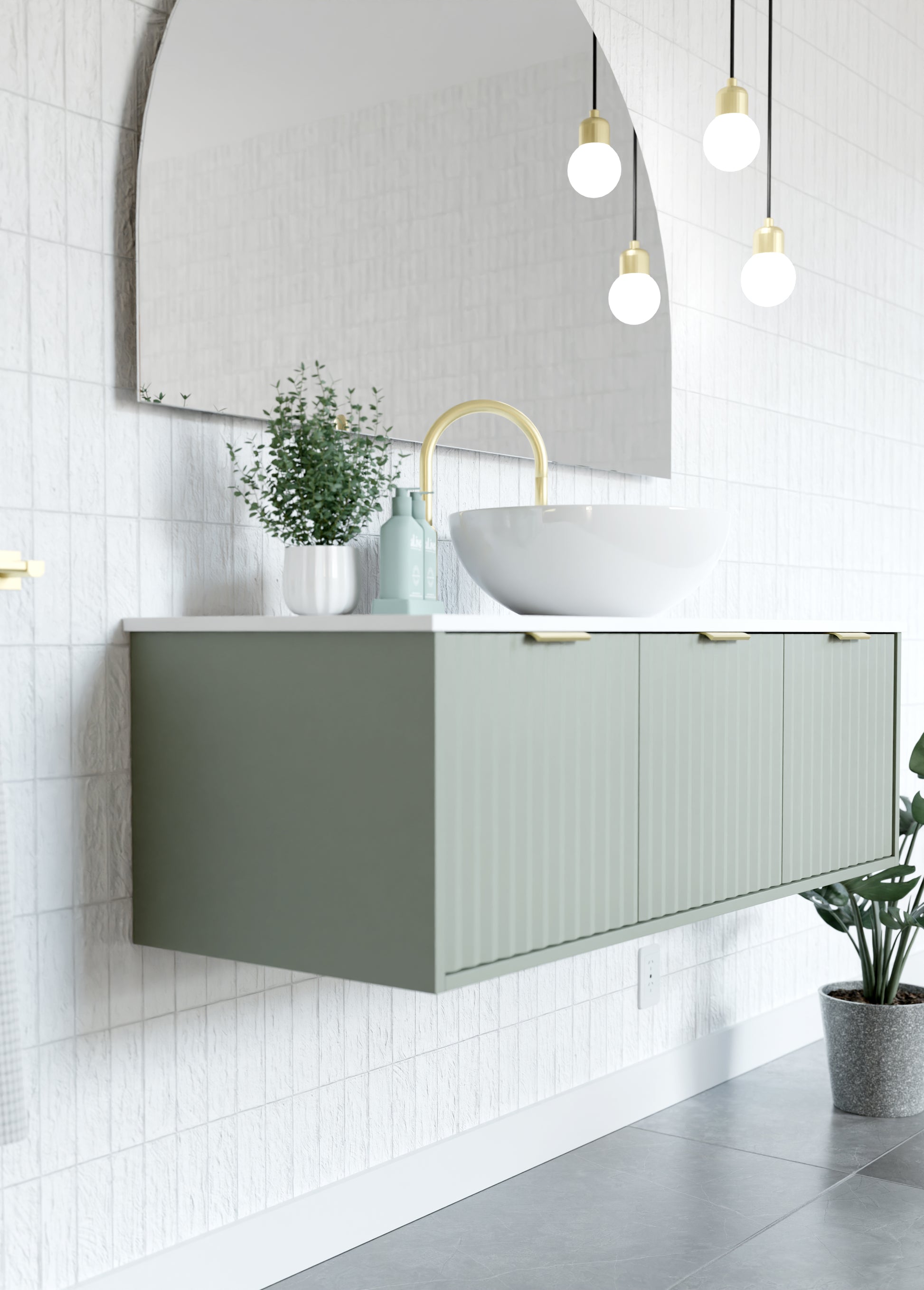 Peak Vanity Unit - Designer Bathware