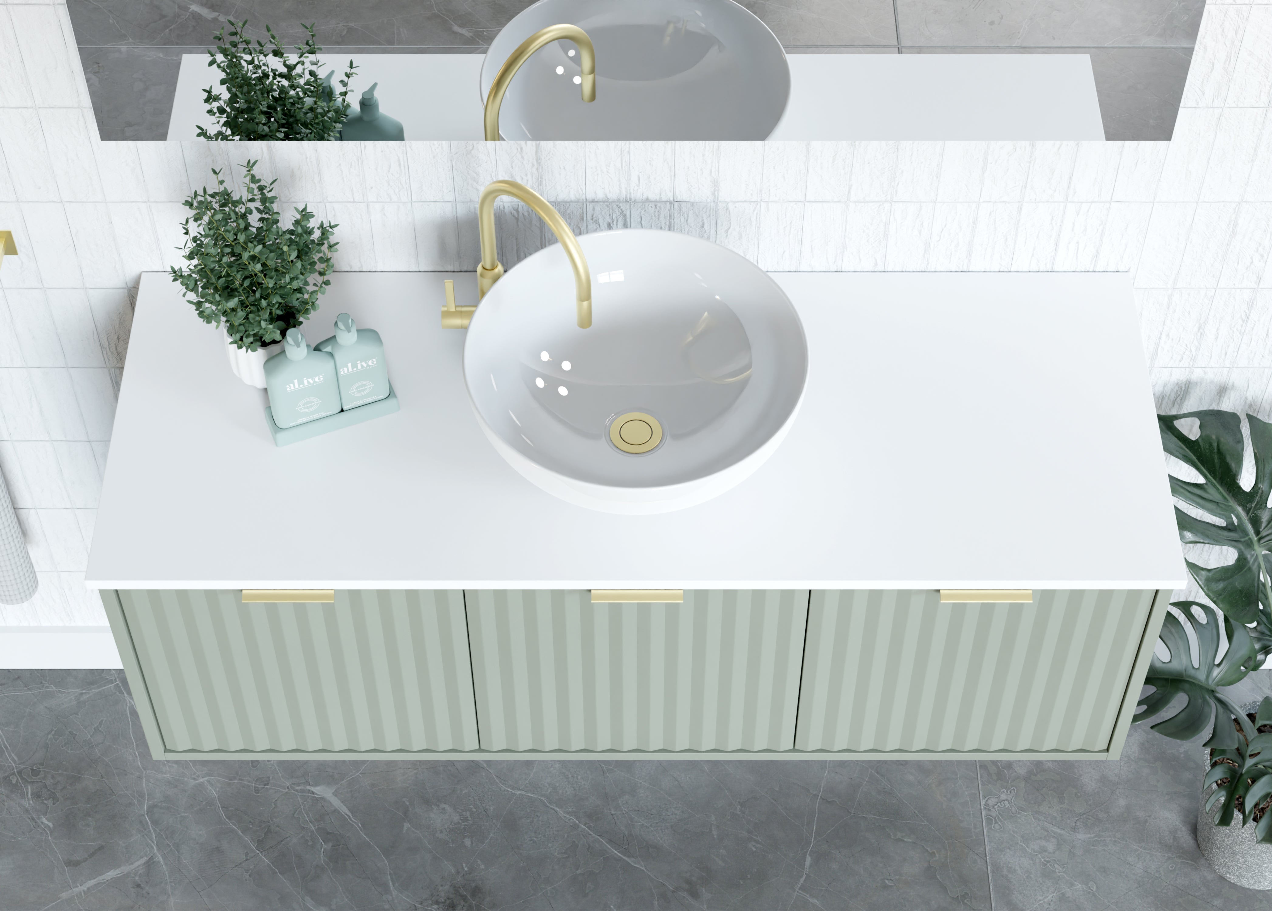 Peak Vanity Unit - Designer Bathware