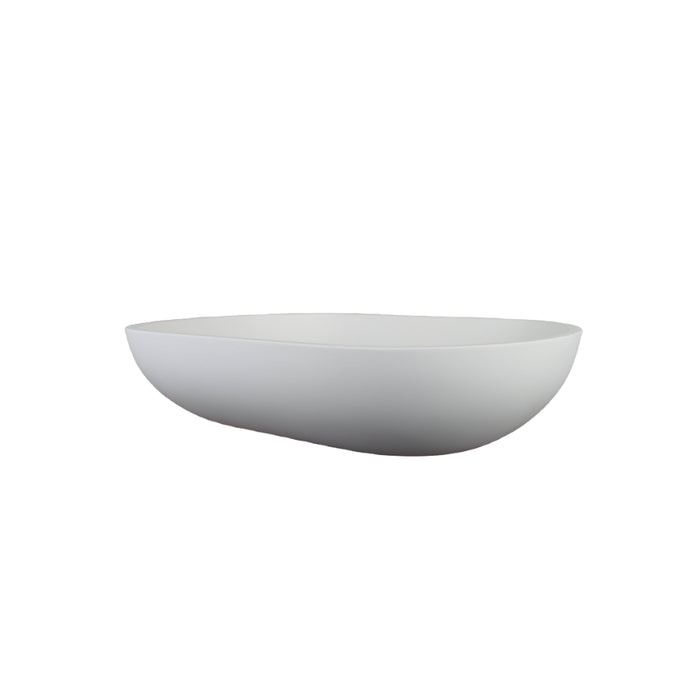 Positano Oval Solid Surface Basin - Designer Bathware