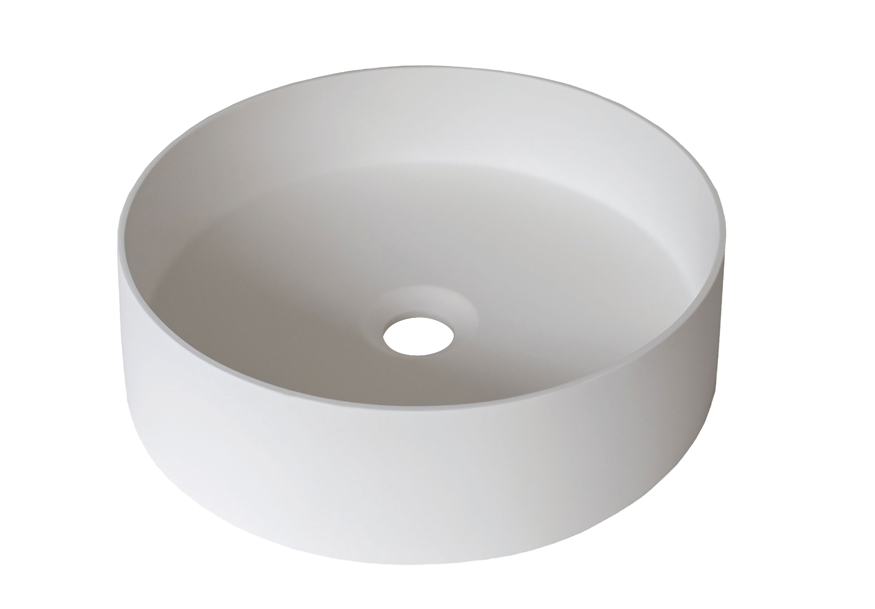 Regio Acrylic Solid Surface Above Counter Basin - Designer Bathware
