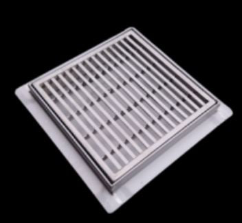 Linear Pattern Floor Drain - Designer Bathware