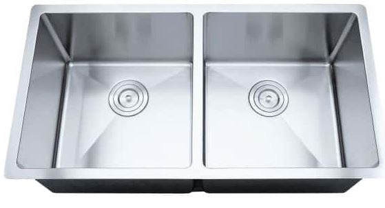 Impact Undermount Double Bowl Sink - Designer Bathware