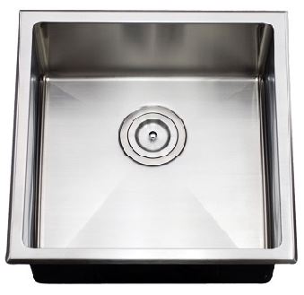 Impact Insert Single Bowl Sink - Designer Bathware