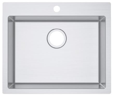 Impact Insert Single Bowl with Taphole - Designer Bathware