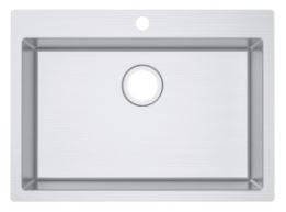 Impact Insert Single Bowl with Taphole - Designer Bathware