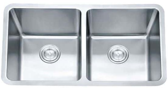 Impact Undermount Double Sink - Designer Bathware