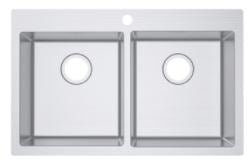 Impact Insert Single Bowl with Taphole - Designer Bathware
