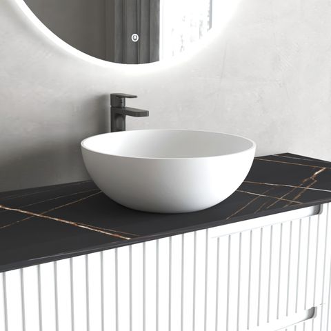 LONDON SOLID SURFACE BASIN - Designer Bathware
