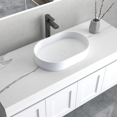 NOOSA SOLID SURFACE BASIN - Designer Bathware