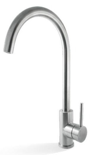 Elle Stainless Steel Sink Mixer - Designer Bathware