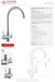 ELLE STAINLESS STEEL FILTER SINK MIXER - Designer Bathware