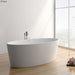 Lexy Matte White Soild Surface Bath