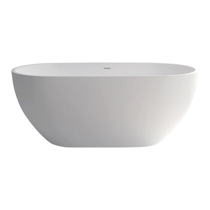 Nero 1400 Matte White Stone Bath - Designer Bathware