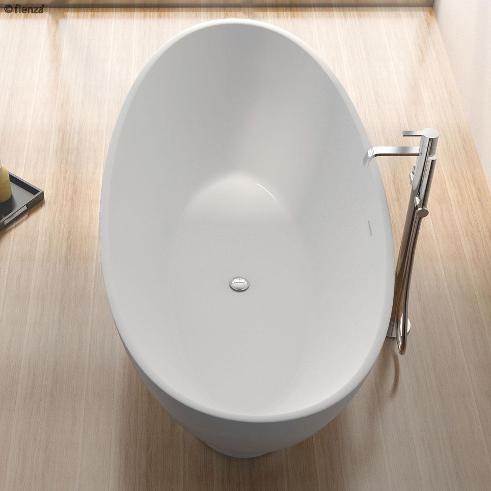 Antonia Matte White Stone Bath