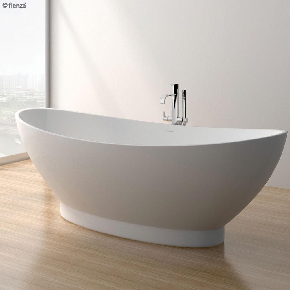 Antonia Matte White Stone Bath