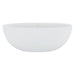 Sasso 1650mm Matte White Stone Bath - Designer Bathware