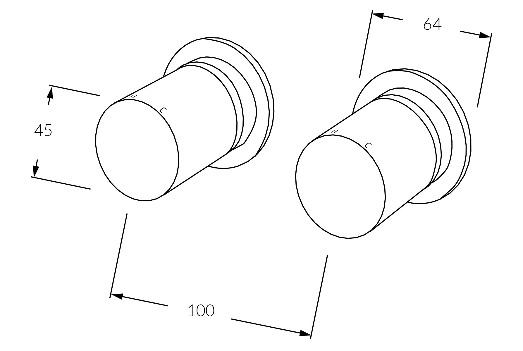 Circa Dual Mixer System - Designer Bathware