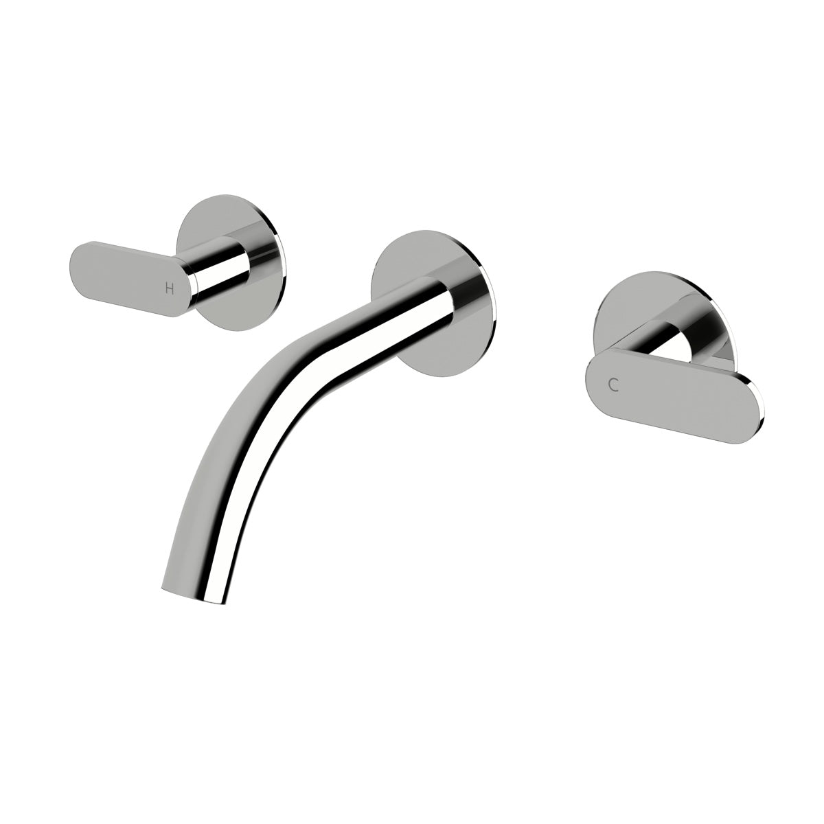 Duet Wall Basin Set 200mm - Designer Bathware