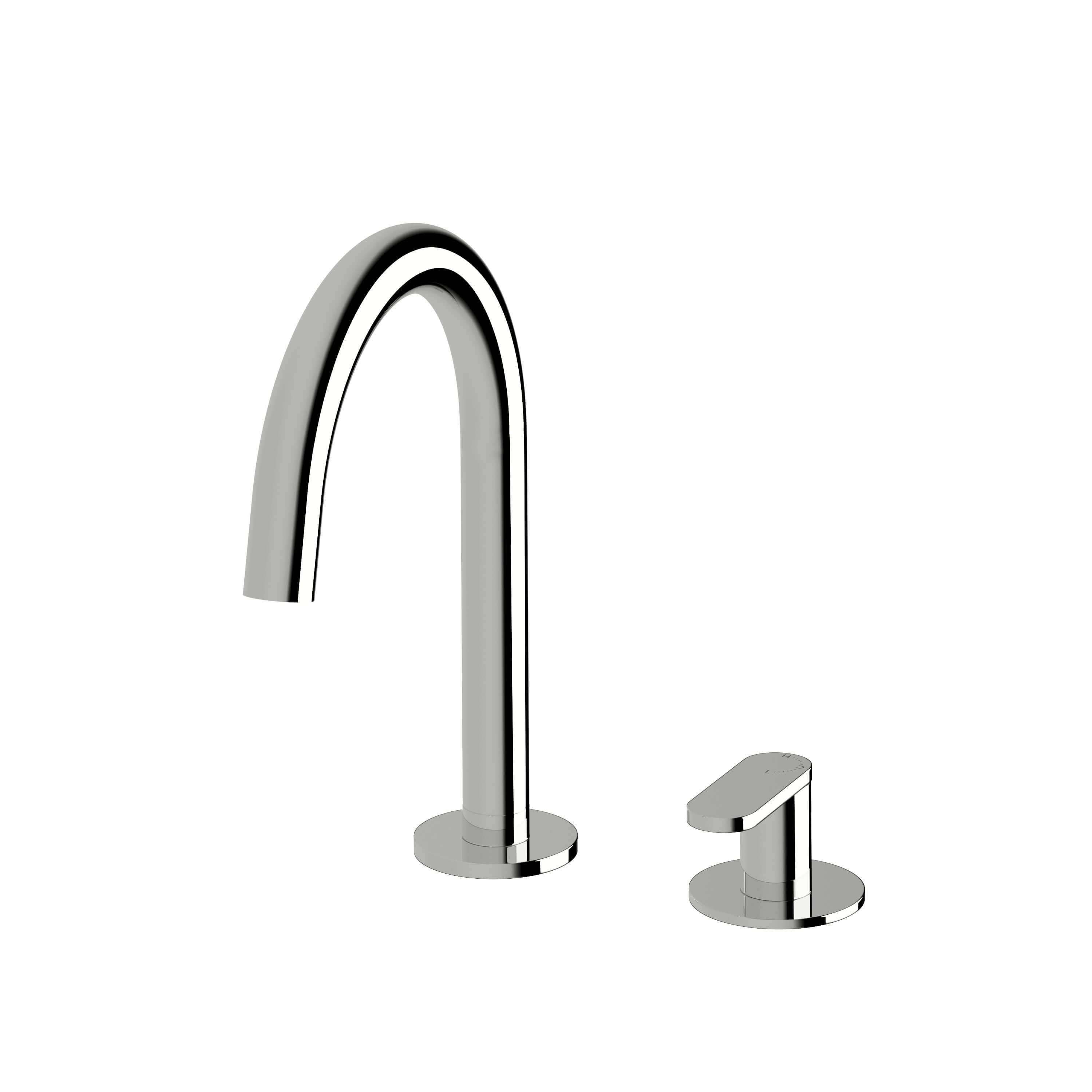 Duet Basin Sink Hob Mixer Set Low - Designer Bathware
