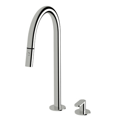 Duet Sink Progressive Mixer Set Pull Out Spray