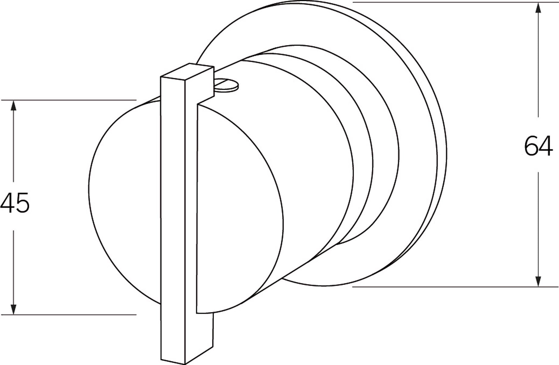Monsoon Wall mixer - Designer Bathware