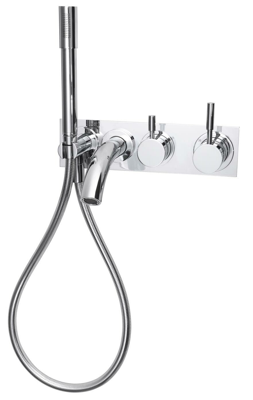 Voda Bath Mixer/diverter System 200mm - Designer Bathware