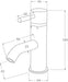 Voda Basin Mixer - Designer Bathware
