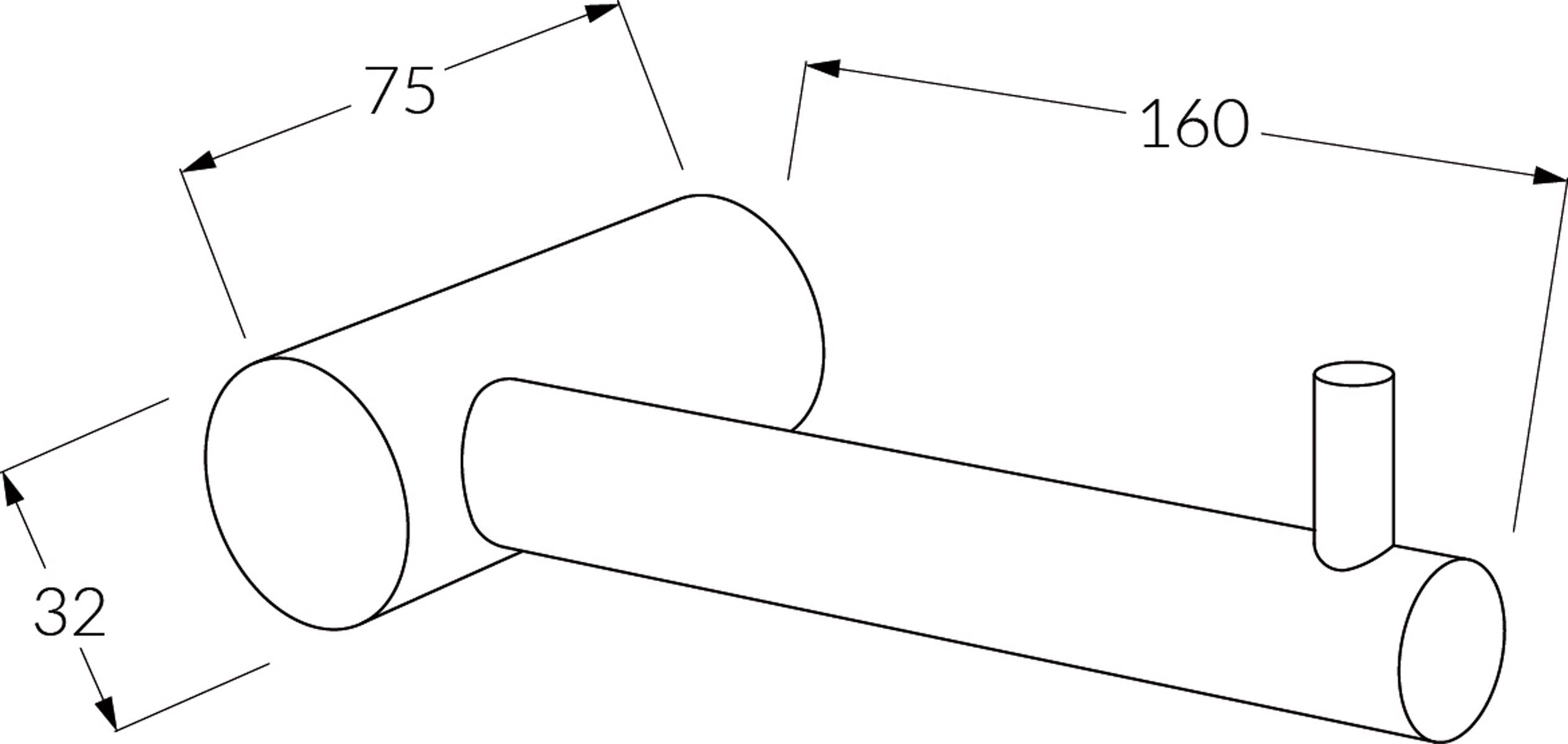 Voda Toilet Roll Holder - Designer Bathware