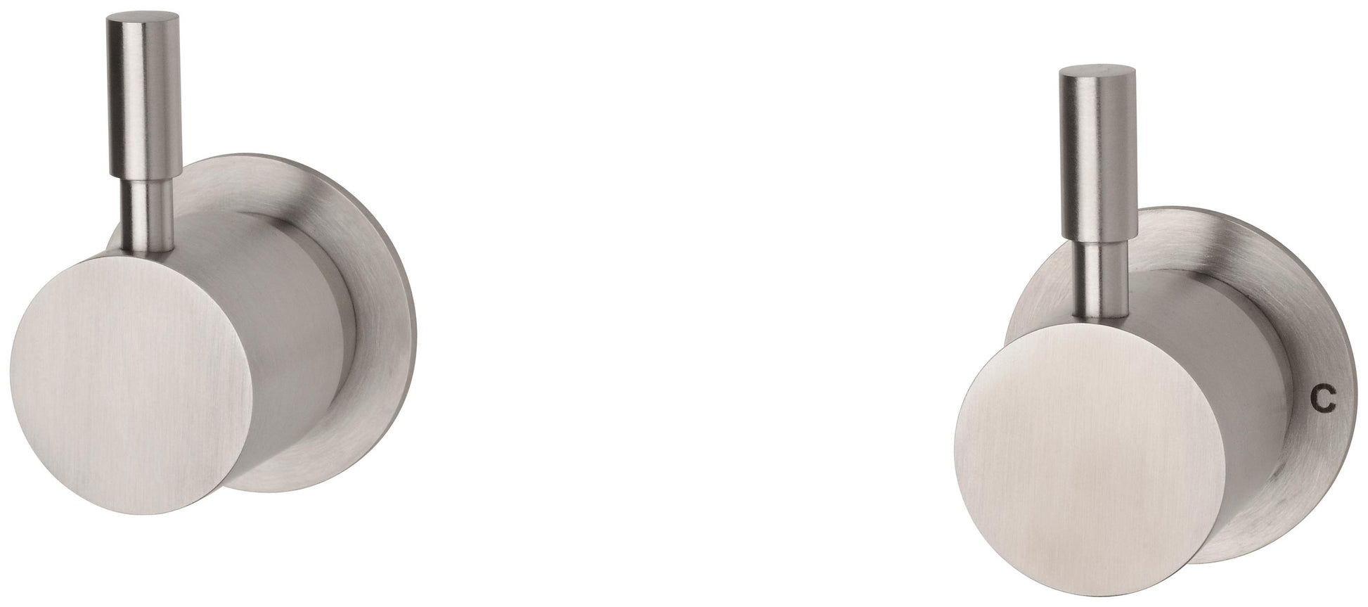 Voda Wall Top Assembly 316 SS - Designer Bathware