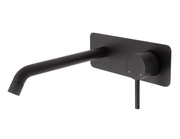 AXLE Wall Basin/Bath Mixer Set on Plate - Designer Bathware