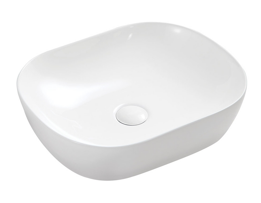 Koko 465 Above Counter Basin, Matte White - Designer Bathware