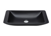 Classique 600 Matte Black Soild Surface Basin - Designer Bathware