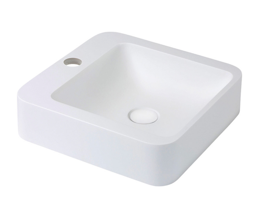 Rondo 400 Solid Surface Basin - Designer Bathware
