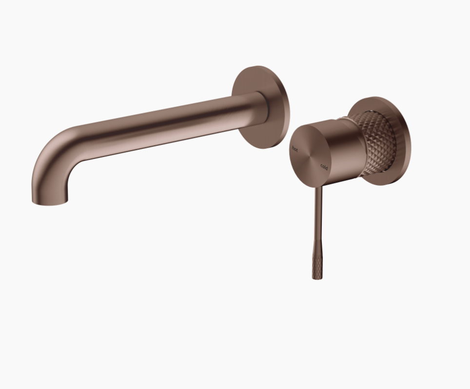 Opal Wall Basin/Bath Mixer Seperate Back Plate - Designer Bathware