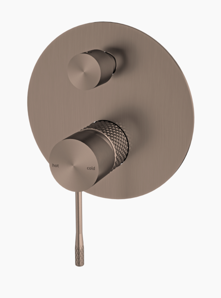 Opal Shower Mixer With Divertor - Designer Bathware
