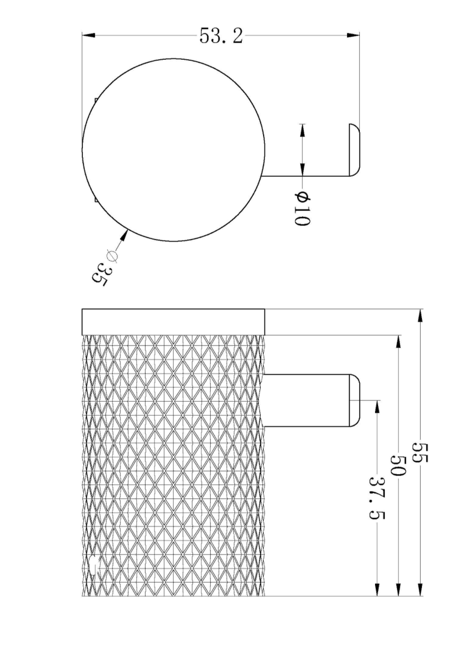 Opal Robe hook - Designer Bathware